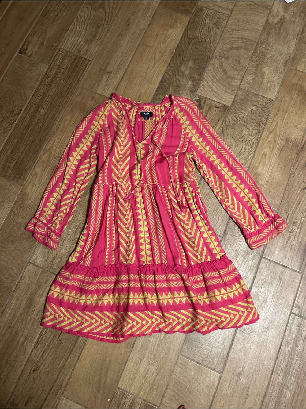 Maeve Dominique Pink Dress